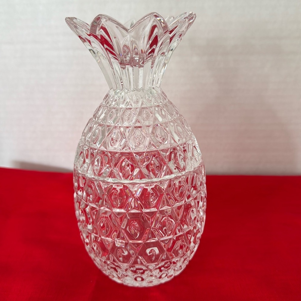 Godinger Shannon 24% Lead Crystal Glass Pineapple Hospitality Box 8"
Vintage